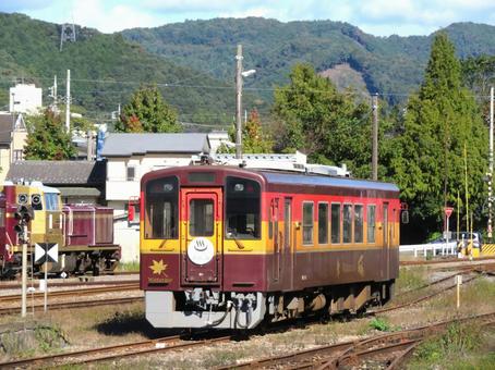 わたらせ渓谷鐡道 わたらせ渓谷鐡道,鉄道,列車の写真素材
