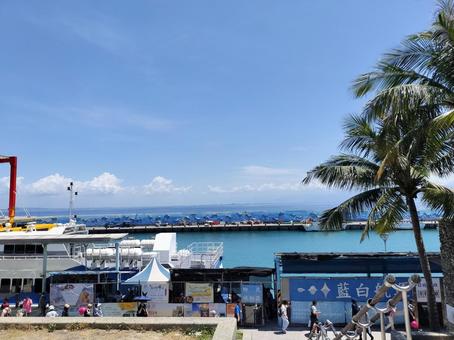 Photo, taiwan, ferry terminal, baisha 観光港, 