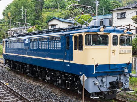 EF65形1000番台1105 ef65,ef651105,電気機関車の写真素材