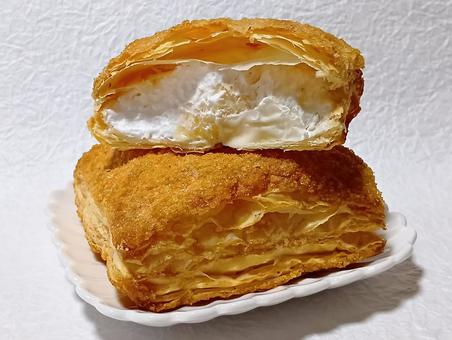 ミルフィーユシュー ミルフィーユシュー,食べ物,スイーツの写真素材