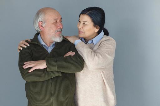 Elderly couple cuddling 25, JPG Elderly couple cuddling 25, JPG
