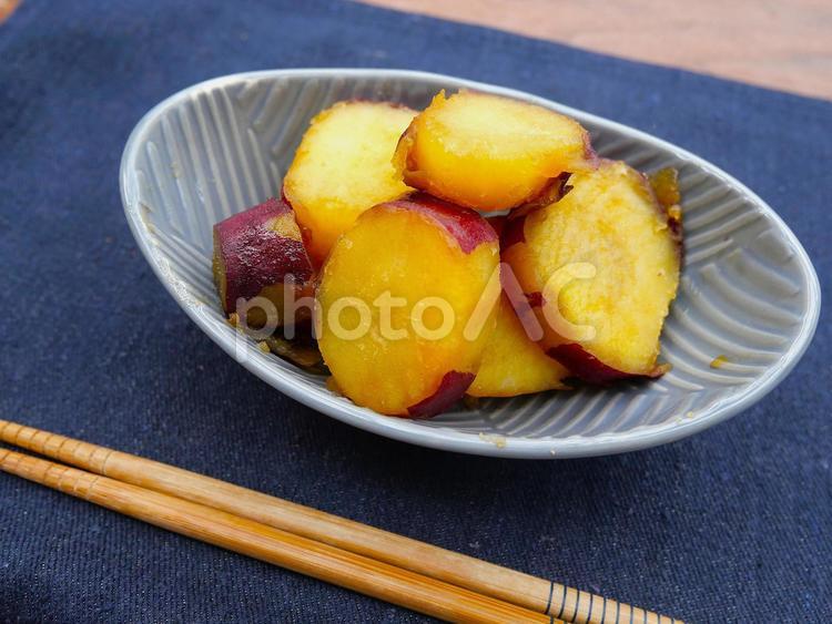 さつまいもの煮物 さつまいも,料理,煮物の写真素材