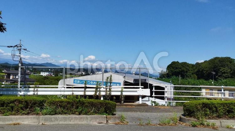 道路からの風景 自然,風景,のどかの写真素材
