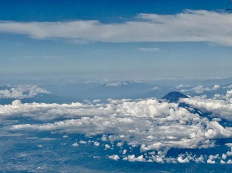 富士山と雲 富士山と雲 富士山,雲,空の写真素材