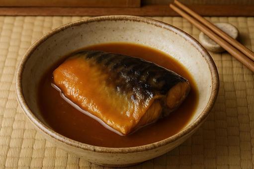 和食の定番サバ味噌煮 和食の定番サバ味噌煮の写真