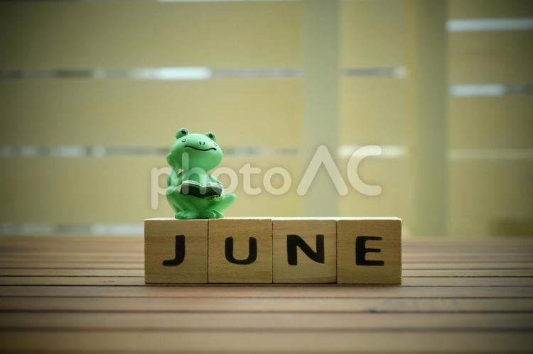 6月のイメージ 6月,june,水無月の写真素材