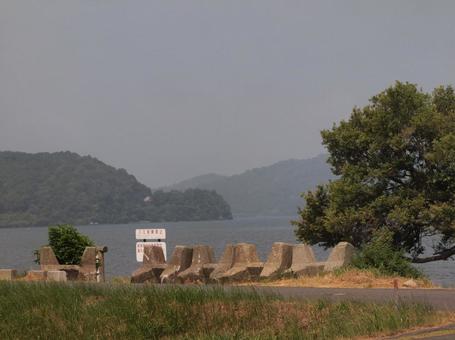 夏 琵琶湖 夏 琵琶湖 滋賀,夏,琵琶湖の写真素材