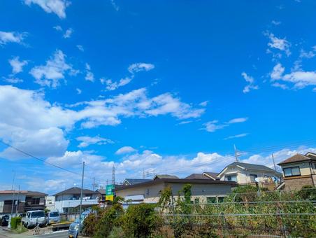 田舎の空 田舎の空の写真