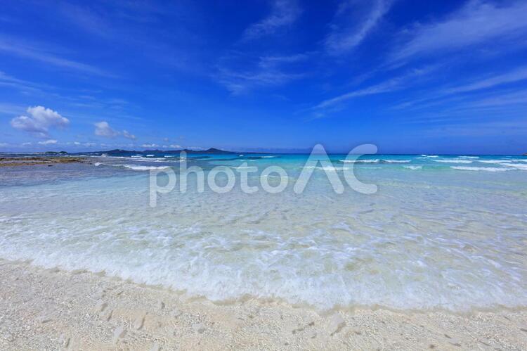 美しい沖縄のビーチ 沖縄,海,ビーチの写真素材