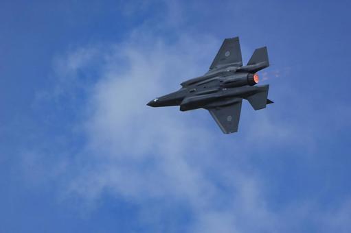 F-35A戦闘機 F-35A戦闘機 空自,fー35a,戦闘機の写真素材