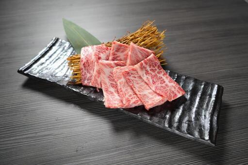 和牛 焼肉 カルビ 黒毛和牛 焼肉,カルビ,和牛の写真素材