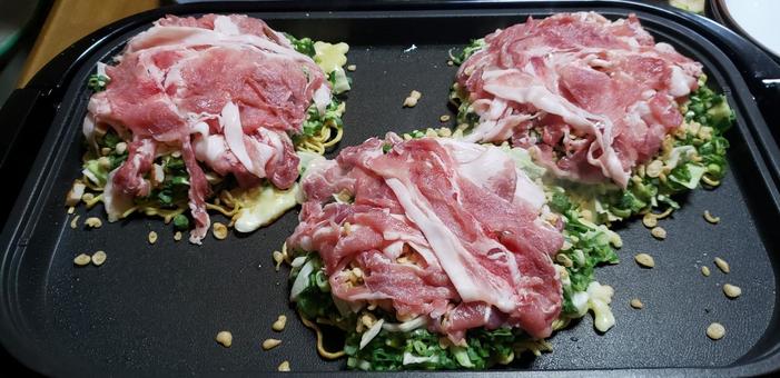お好み焼き お好み焼きの写真