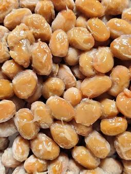 納豆 納豆,小粒納豆,発酵食品の写真素材