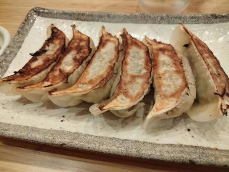 Photo, grilled dumplings, chinese cuisine, street china, 