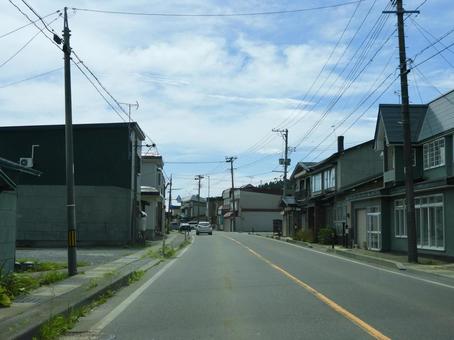 平内町清水川を通過する国道4号 平内町清水川を通過する国道4号 平内町,清水川,市街地の写真素材