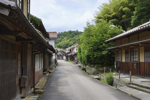 世界文化遺産 石見銀山・大森地区の町並み 世界文化遺産 石見銀山・大森地区の町並みの写真