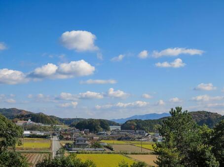 丹波篠山 丹波篠山,田園風景,里山の写真素材