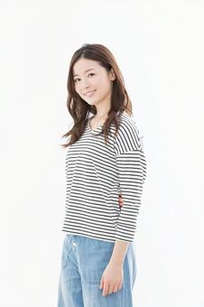 若い女性 笑う 若い女性 笑う の写真