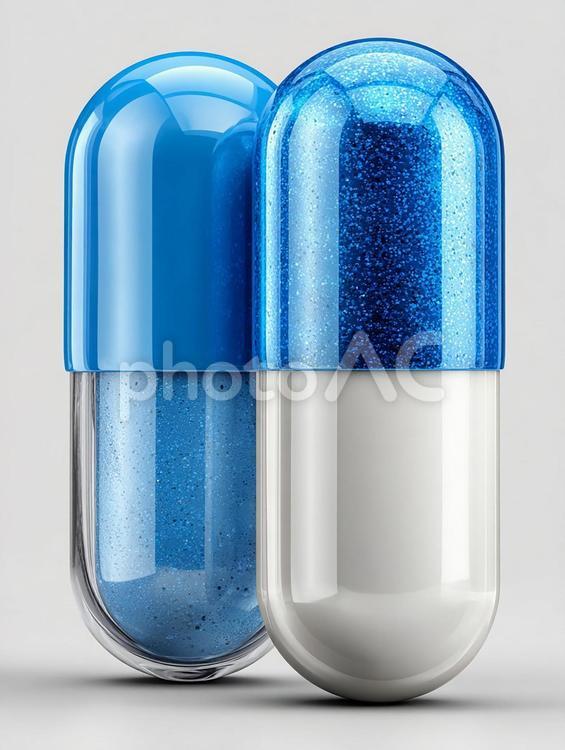 最新の医療技術を表現する薬のカプセル カプセル,薬,医薬品の写真素材