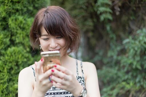 Relax on the weekend-park edition-, JPG Relax on the weekend-park edition-, dx, 女子, 智能手机, JPG