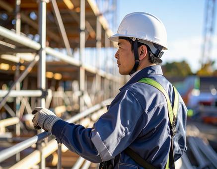 建設作業員の写真