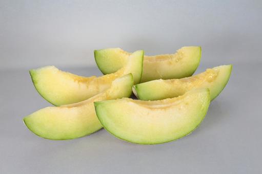 Photo, melon, niebieskie mięso, owoce, 