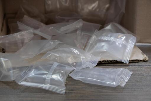 エアークッション エアークッション,緩衝材,空気緩衝材の写真素材