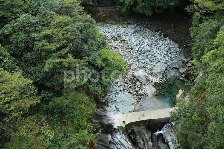 愛媛県西条市　止呂峡の風景 止呂峡,止呂淵,渓谷の写真素材