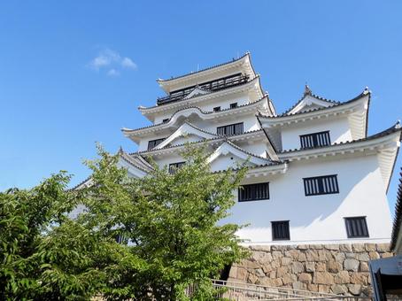 福山城　天守 福山城,広島県,fukuyamaの写真素材