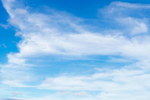 青空と雲の写真