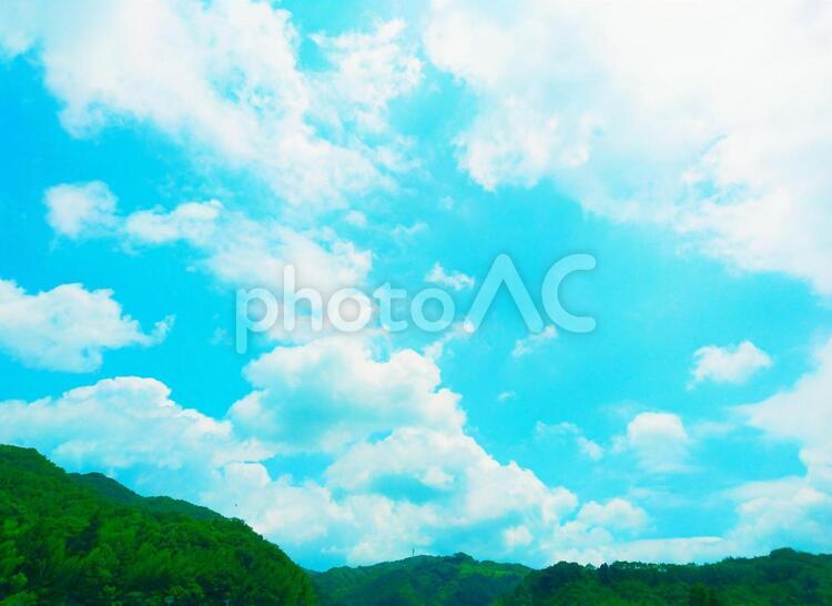 田舎の風景 フィールド,丘,何人もありませんの写真素材
