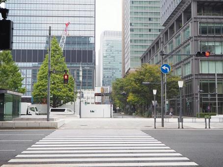 丸の内の街並み(東京都・千代田区) 丸の内の街並み(東京都・千代田区) 丸の内,東京駅周辺,街並みの写真素材