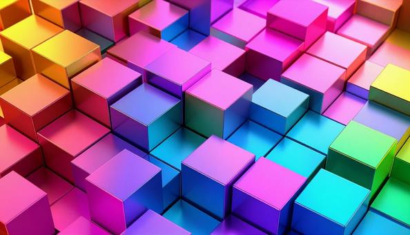 正方形ブロックがある背景 正方形ブロックがある背景の写真