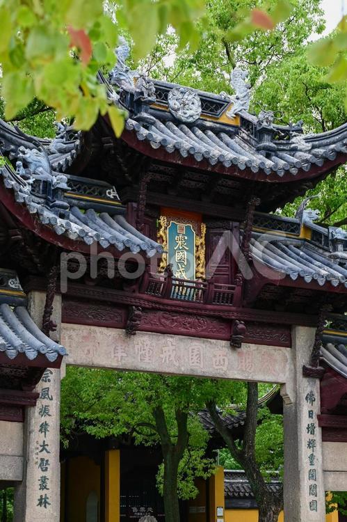 蘇州・西園寺 蘇州,西園寺,寺の写真素材
