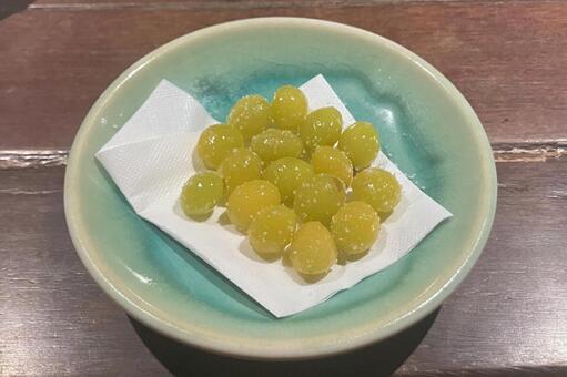 ぎんなん ぎんなん,塩,銀杏の写真素材