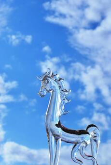 年賀状2026午年の縦素材5 年賀状,2026,午年の写真素材