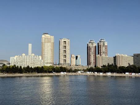 2025年春 昼間の東京お台場の風景 2025年春 昼間の東京お台場の風景 都心,さわやか,りんかい線の写真素材