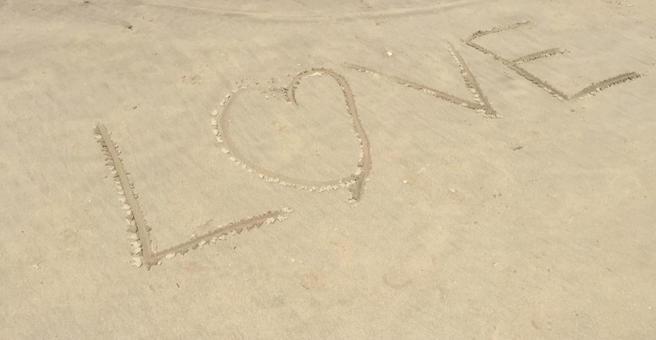 砂浜 LOVE 砂浜 LOVEの写真
