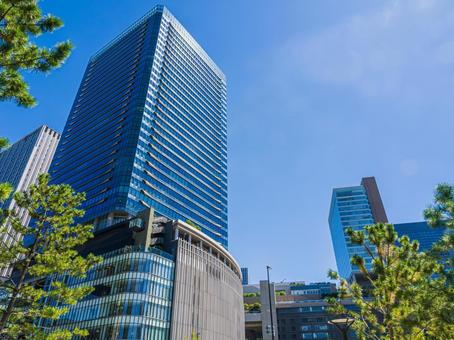 都市景観・大阪梅田(ビル街) 都市景観・大阪梅田(ビル街) うめきた公園,緑地,都市公園の写真素材