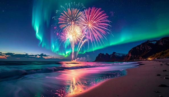 夜空を彩る光の祭典 夜空を彩る光の祭典の写真