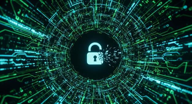 サイバーセキュリティの脆弱性と漏洩の概念 サイバーセキュリティの脆弱性と漏洩の概念の写真