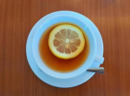 レモンティー　真ん中にの写真