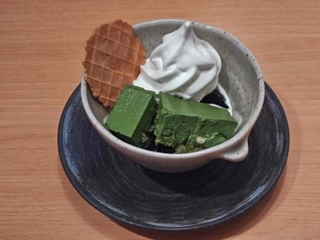 抹茶アイスクリーム 抹茶アイスクリームの写真