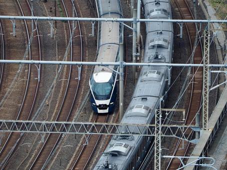 サフィール踊り子 サフィール踊り子,特急,電車の写真素材