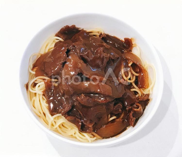 ハヤシパスタ ハヤシパスタ,ハッシュドビーフ,ハッシュドビーフパスタの写真素材