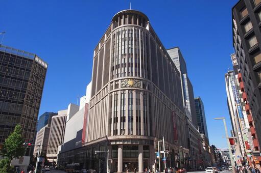 Nihonbashi Kitazume intersection Nihombashi Mitsukoshi main store Nihonbashi Kitazume intersection Nihombashi Mitsukoshi main store