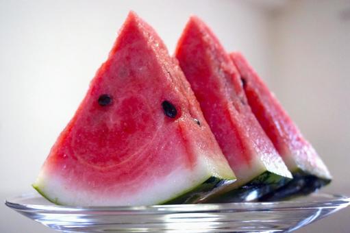 Watermelon triangle slices, JPG