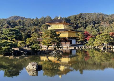 金閣寺 金閣寺 金閣寺,京都,京都観光の写真素材