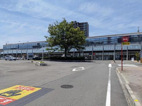 今治駅前＠愛媛県今治市 駅前,駅,今治の写真素材