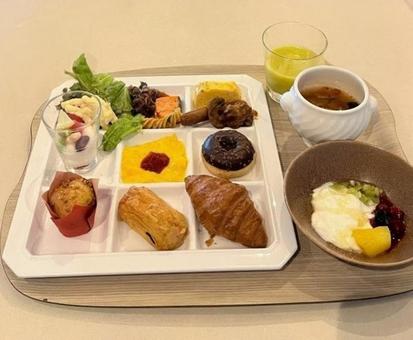 朝食ブュッフェ 朝食ビュッフェ,ビュッフェ,食べ放題の写真素材